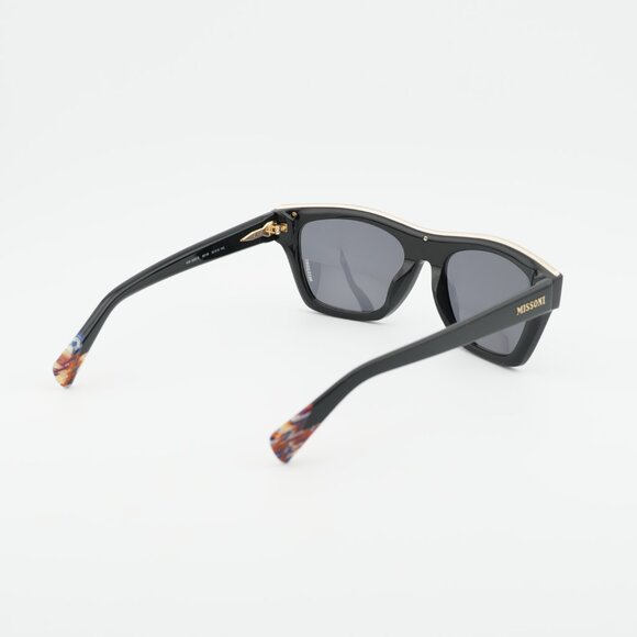 Missoni MIS 0067/S 0807 IR Sunglasses Black Cat Eye Frame, Grey Lenses main image 5
